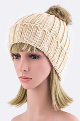 Women PomPom Fashion Beanie | Zarnesh