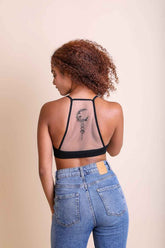 Women Crescent Moon Dream Catcher Bralette Zarnesh