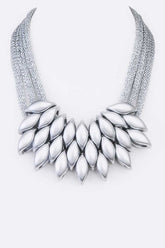 Women’s Iconic Mesh Chain Statement Necklace | Zarnesh