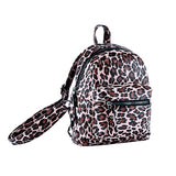 Travel Smal Leopard Print PU Backpack| Zarnesh