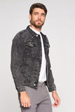 Men's Classic Denim Jacket - Black | Zarnesh