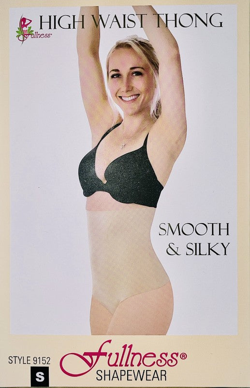 Women High Waist Thong Smooth & Silky 9152 | Zarnesh