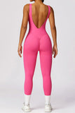 Women Hip Lifting Long Legging Skinny Yoga Jumpsuits One Piece | Zarnesh