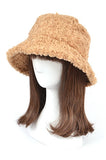 Women Shearling Faux Fur Bucket Hat | Zarnesh