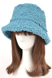 Women Shearling Faux Fur Bucket Hat | Zarnesh - Zarnesh