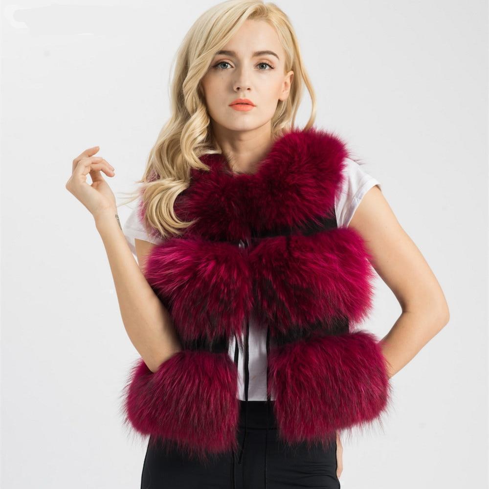 Faux Fur Tiered Winter Sleeveless Vest | Zarnesh