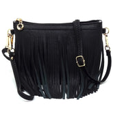 Fringe Western Tassel Crossbody Wristlet Bag | Zarnesh