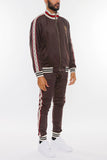 Men CC Logo Track Jacket and Pant Set | Zarnesh