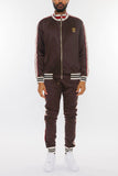 Men CC Logo Track Jacket and Pant Set | Zarnesh