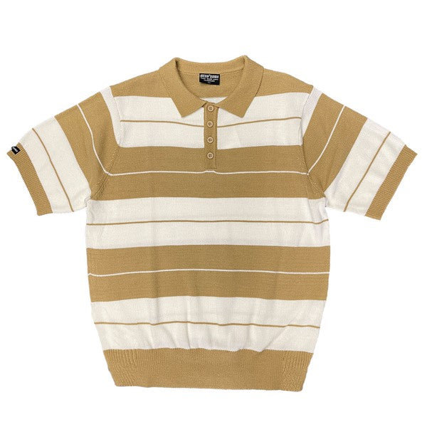 Men Charlie Brown Polo Old School Signature Stripes Shirt Zarnesh