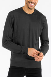 Men Solid Colour Soft to Touch Round Neck Sweater Zarnesh
