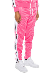 Men Striped Tape Track Pants | Zarnesh