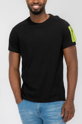 Men’s Basic Crew Neck Shirt Sleeves T-Shirt | Zarnesh