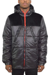 Men Padded Buffle Puffer Jacket | Zarnesh