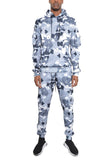 Men’s Camouflage Tracksuit Camo Hoodie Sweat Set | Zarnesh