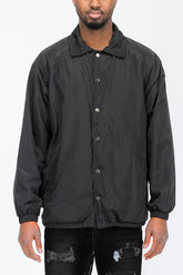 Men's Casual Windbreaker Coaches Jacket | Zarnesh