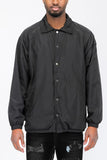 Men's Casual Windbreaker Coaches Jacket | Zarnesh