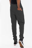 Men Weiv Solid Heathered Jogger | Zarnesh