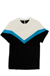 Men's Chevron Color Block T-Shirt | Zarnesh