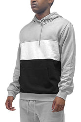 Men's Color Block Pullover Hoodie | Zarnesh