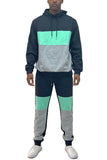 Men Color Block Sweat Set | Zarnesh