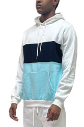 Men's Color Block Pullover Hoodie | Zarnesh