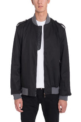 Men’s Cotton Casual Zip Up Bomber Jacket | Zarnesh