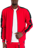 Men’s Diamond Tape Bomber Track Jacket | Zarnesh