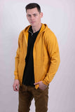 Men's Drawstring Fleece Zipper Hoodie | Zarnesh