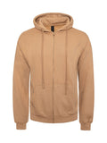 Men's Drawstring Fleece Zipper Hoodie | Zarnesh