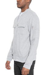 Men’s Fleece Lightweight Cotton Zip Up Weight Jacket | Zarnesh