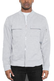 Men’s Fleece Lightweight Cotton Zip Up Weight Jacket | Zarnesh