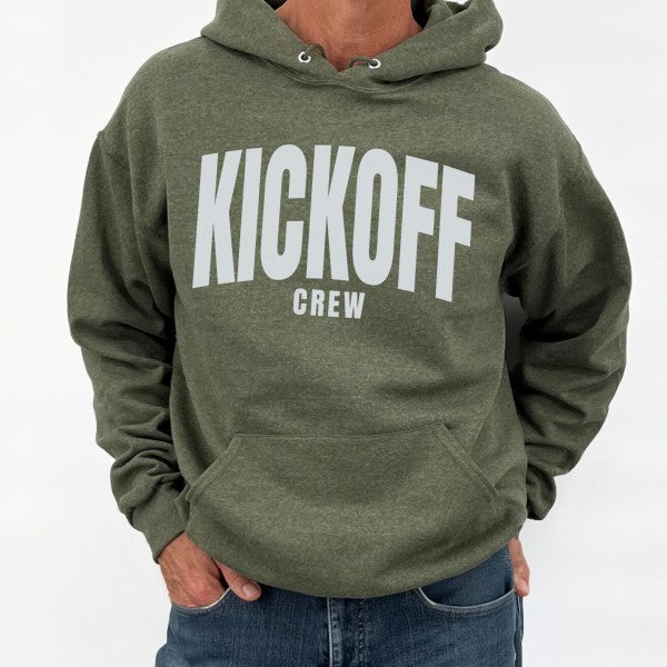 Men's Football Kickoff Crew Hooded Sweatshirt | Zarnesh