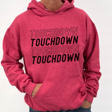 Men's Football Team Sport Touchdown Hooded Sweatshirt | Zarnesh