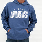 Men's Funny Sports Team Hooded Sweatshirt | Zarnesh