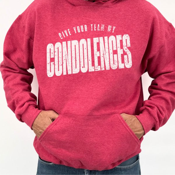 Men's Funny Sports Team Hooded Sweatshirt | Zarnesh