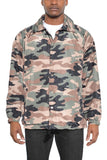 Men's Graphic Camouflage Coach Jacket | Zarnesh