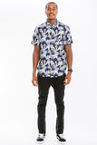 Men's Hawaiian Tropical Floral Print Shirt | Zarnesh