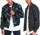Men's Lightning Bomber Windbreaker Bomber Jacket | Zarnesh