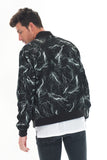 Men's Lightning Bomber Windbreaker Bomber Jacket | Zarnesh