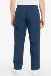 Men's Nylon Cargo Jogger Pants with Pockets | Zarnesh