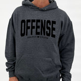 Men's Offense Analysis Division Football Graphic Hooded Sweatshirt | Zarnesh
