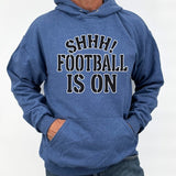 Men's Shhh Football on Hooded Sweatshirt | Zarnesh