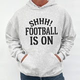 Men's Shhh Football on Hooded Sweatshirt | Zarnesh