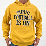 Men's Shhh Football on Hooded Sweatshirt | Zarnesh