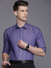 Men's Slim Fit Raymond Textured Cotton Shirt | Zarnesh
