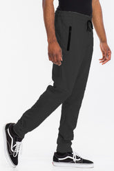 Men Weiv Solid Heathered Jogger | Zarnesh