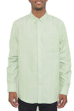 Men's Solid Long Sleeve Button Down Shirt | Zarnesh