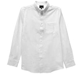 Men's Solid Long Sleeve Button Down Shirt | Zarnesh