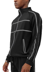 Men’s Sportswear Zip-Up Stripe Track Jacket | Zarnesh